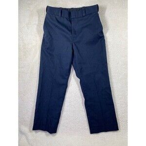 Flying Cross Mens Size 34 R Dark Navy Blue Freedom Flex Uniform PantsTR070